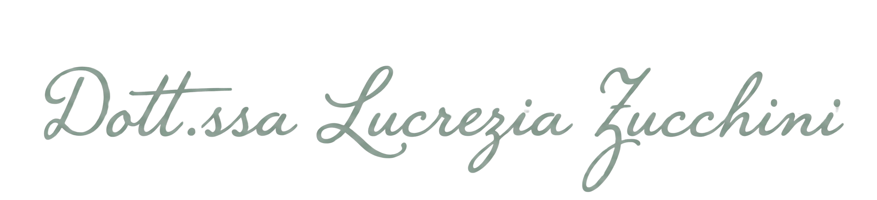 Firma autografa Dott.ssa Lucrezia Zucchini Psicologa
